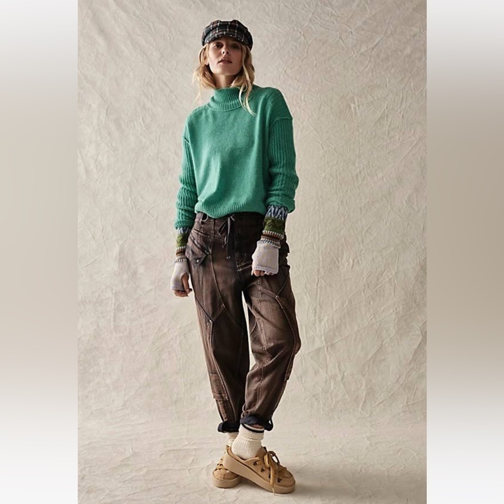 Free People Wilder Pants Size Large NWT